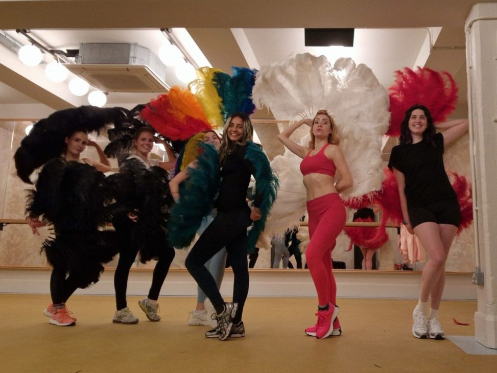Feather fit workshop at Soho House
